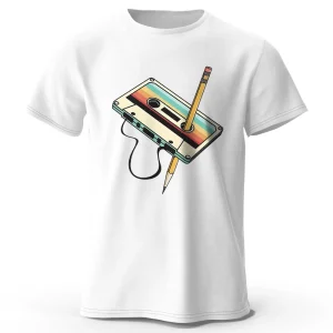 Men's Summer Essential 100% Cotton Printed T-Shirt, Soft & Breathable Round Neck Short Sleeve Tee, Unisex Casual Wear