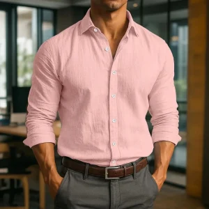 Man Shirt Search by image Download the AliExpress app EN/ USD Hi, default firstName Account 0 Cart Men's Linen But